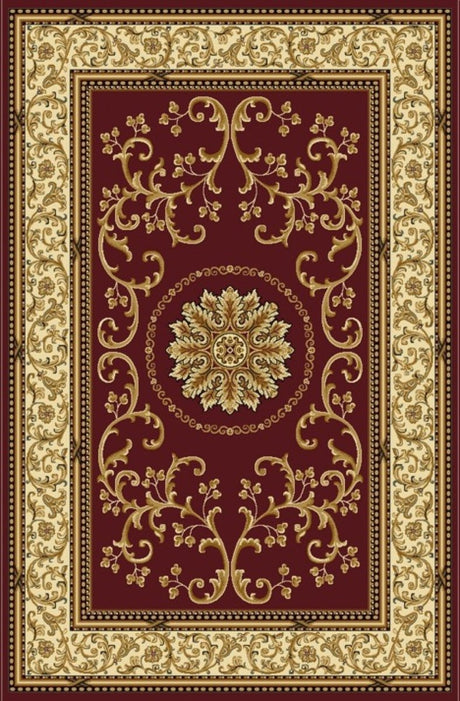 Radici Noble Series II 1419 Burgundy Rugs - Radici - 1419 - 1330 - bgndy