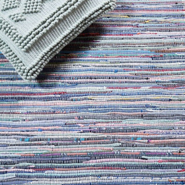 Safavieh Rag Rug Rar122V Purple/Blue Rugs