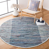 Safavieh Rag Rug Rar122V Purple/Blue Rugs