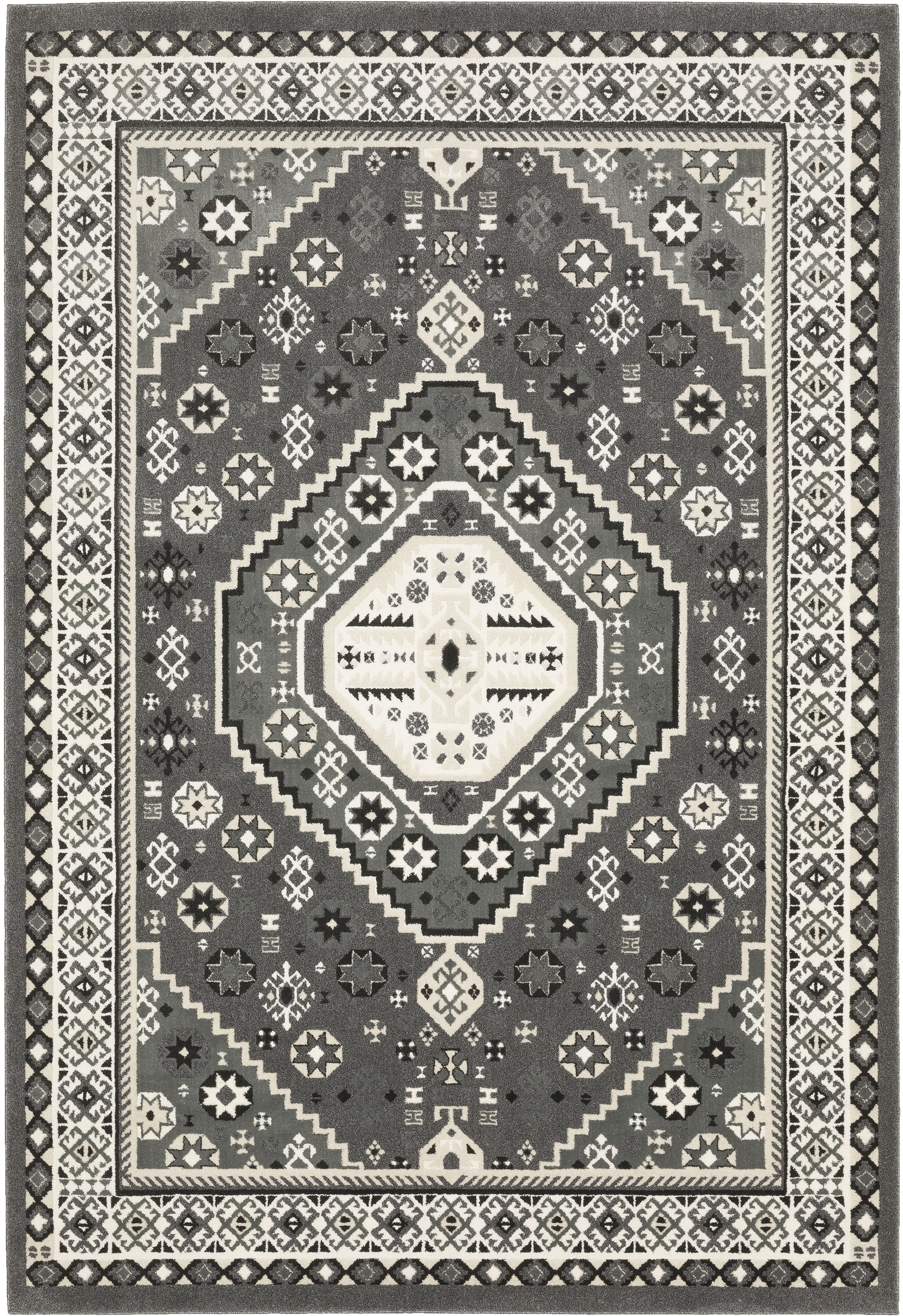 Oriental Weavers Sphinx Raylan Ray02 Grey/ Ivory Area Rug