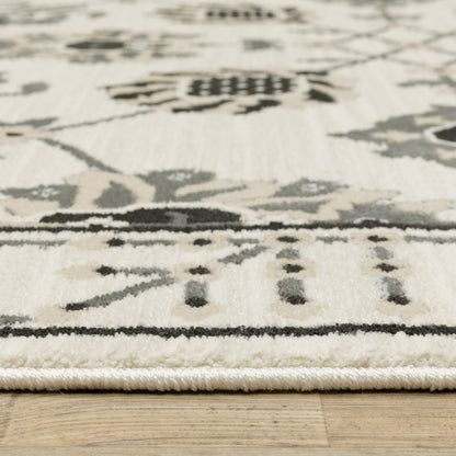 Oriental Weavers Sphinx Raylan Ray03 Ivory/ Grey Area Rug