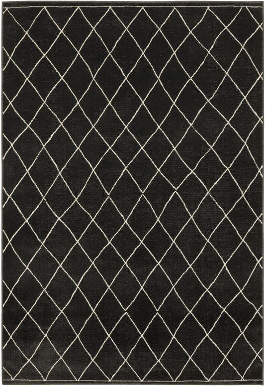 Oriental Weavers Sphinx Raylan Ray12 Black/ Ivory Area Rug