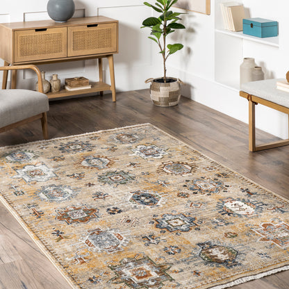 Nuloom Lisette Transitional Persian Bdsn25A Beige Area Rug