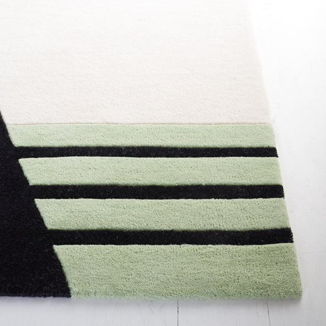 Safavieh Rodeo Drive Rd863Z Black/Green Rug.