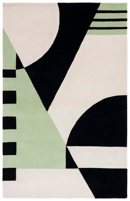 Safavieh Rodeo Drive Rd863Z Black/Green Area Rug