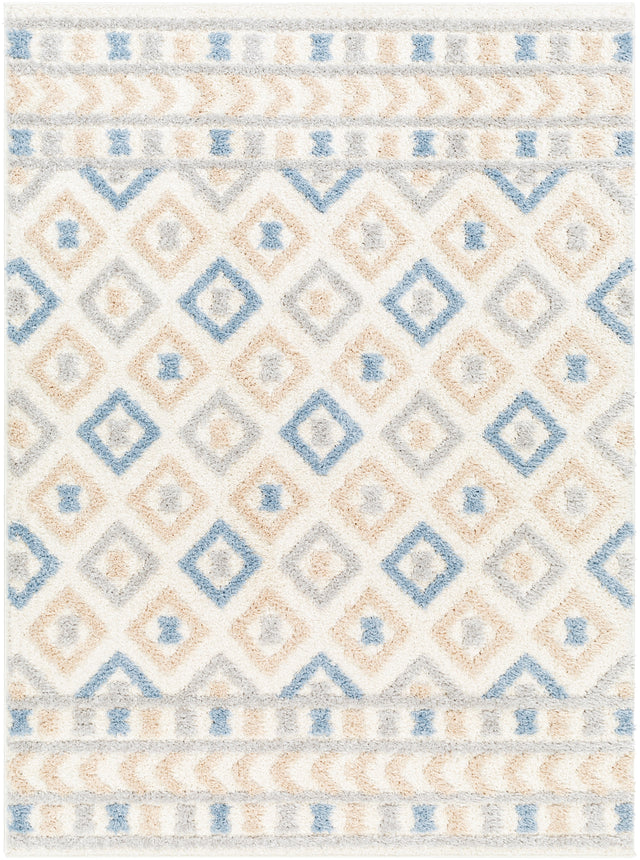 Surya Rodos Rdo-2337 Off-White, Light Silver, Light Grey, Slate Rug.