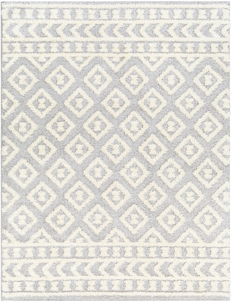 Surya Rodos Rdo-2338 Off-White, Light Grey, Light Silver, Pale Slate, Silver Rug.