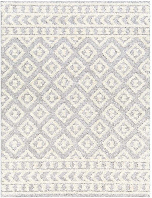 Surya Rodos Rdo-2338 Off-White, Light Grey, Light Silver, Pale Slate, Silver Area Rug