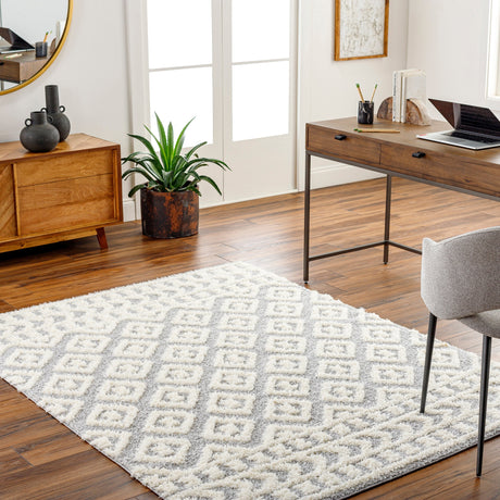 Surya Rodos Rdo-2338 Off-White, Light Grey, Light Silver, Pale Slate, Silver Rug.