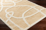 Surya Rodos Rdo-2340 Tan, Wheat, Pearl, Beige Rug.