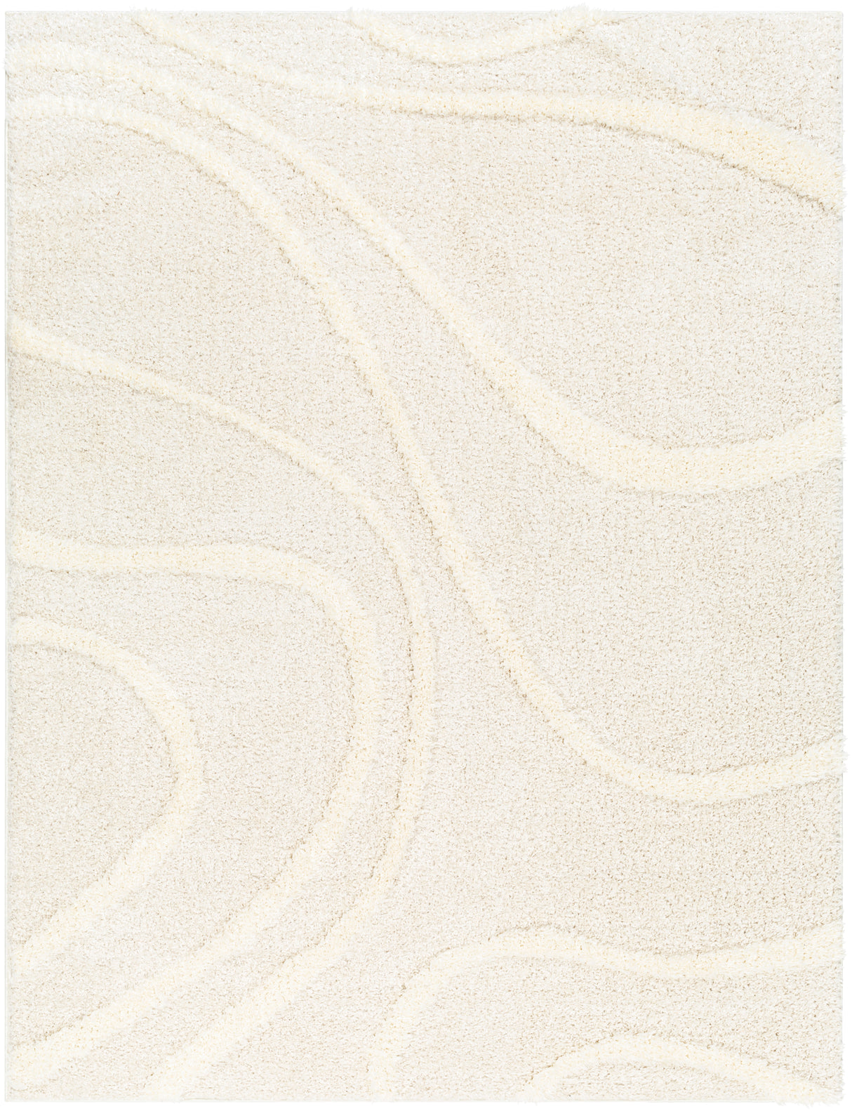 Surya Rodos Rdo-2341 Beige, White Rug.