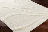 Surya Rodos Rdo-2341 Beige, White Rug.