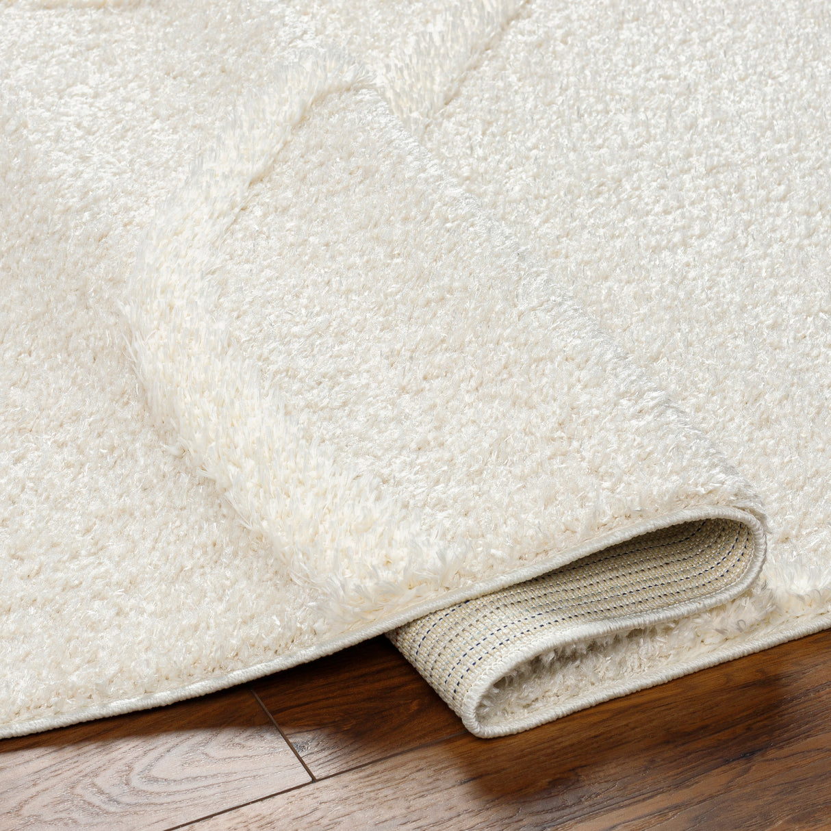 Surya Rodos Rdo-2341 Beige, White Rug.