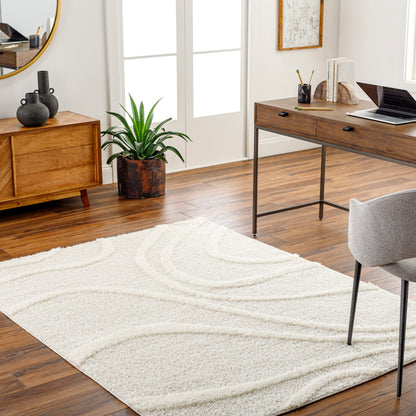 Surya Rodos Rdo-2341 Beige, White Area Rug