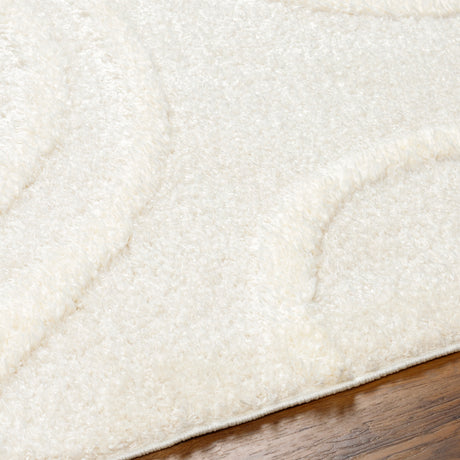 Surya Rodos Rdo-2341 Beige, White Rug.