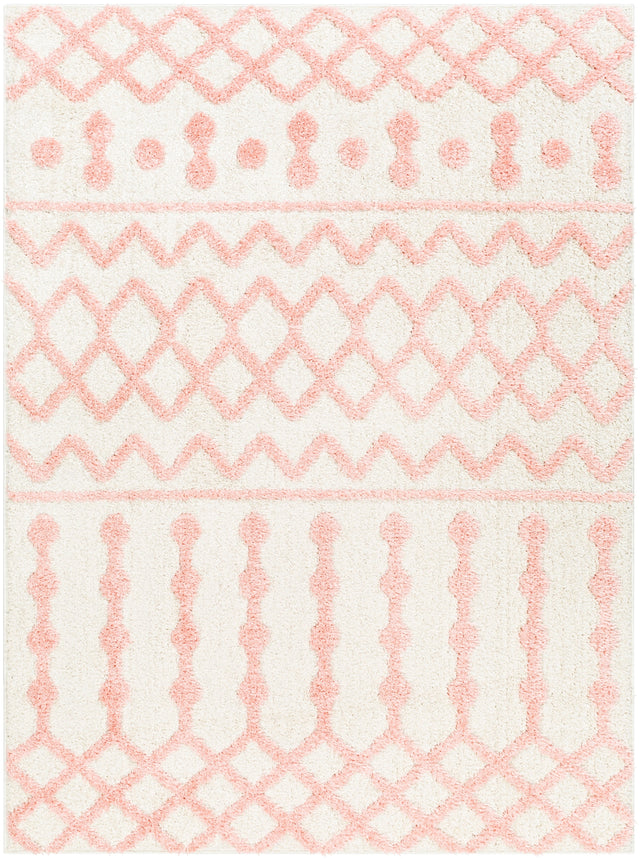 Surya Rodos Rdo-2344 Off-White, Pearl, Pale Pink Rug.