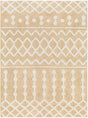 Surya Rodos Rdo-2345 Mustard, White Rug.