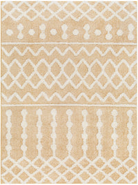 Surya Rodos Rdo-2345 Mustard, White Area Rug