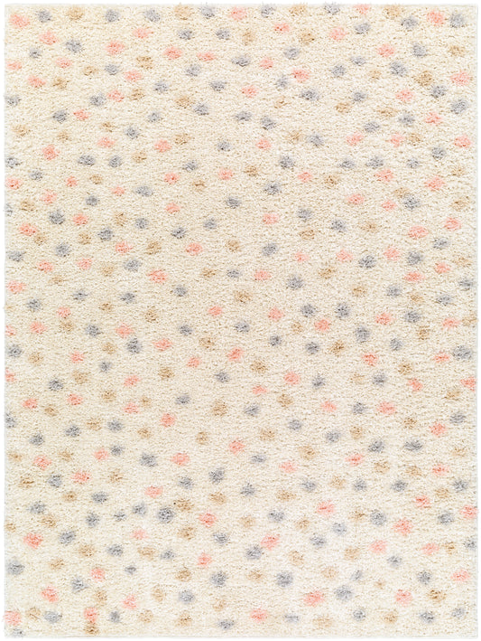 Surya Rodos Rdo-2348 Beige, Light Slate, Mustard, Light Pink Area Rug