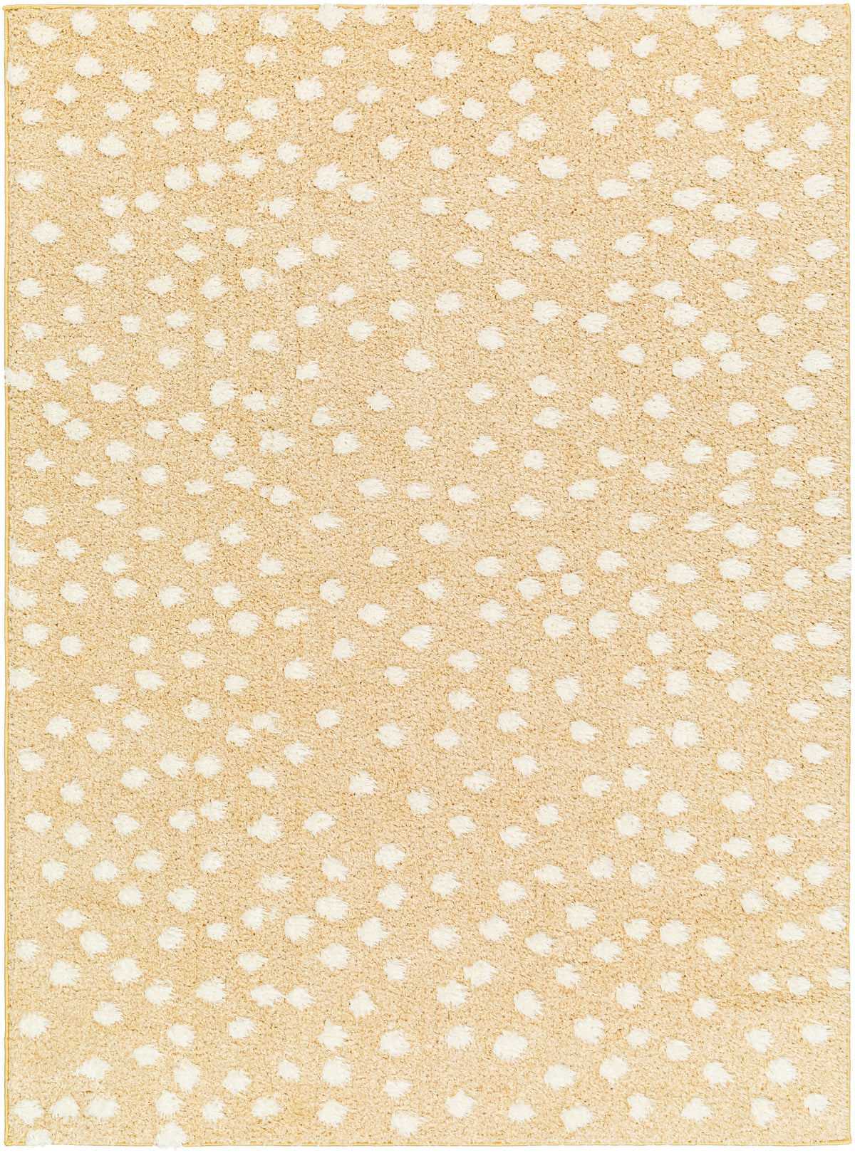 Surya Rodos Rdo-2351 Mustard, White Rug.