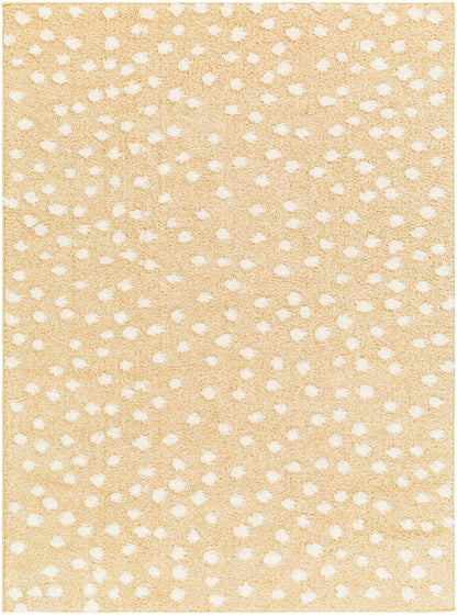 Surya Rodos Rdo-2351 Mustard, White Area Rug