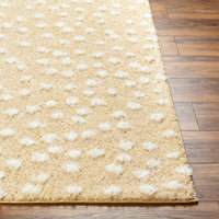 Surya Rodos Rdo-2351 Mustard, White Area Rug