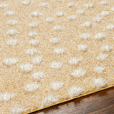 Surya Rodos Rdo-2351 Mustard, White Rug.