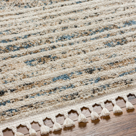 Surya Rudy Rdy-2301 Gray, Ivory, Light Beige, Navy, Cream, Charcoal Rug.