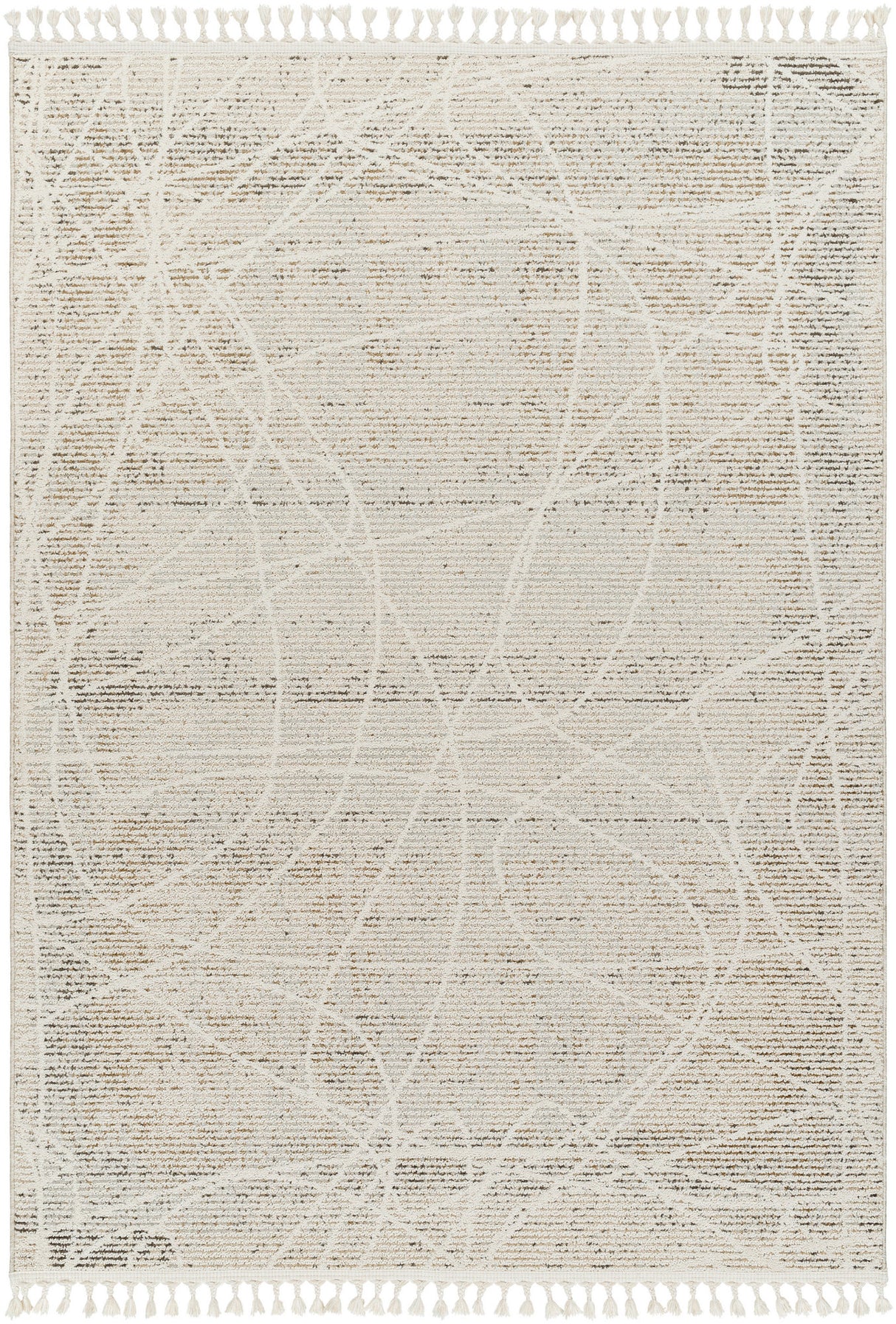 Surya Rudy Rdy-2303 Gray, Light Beige, Medium Gray, Cream, Medium Brown, Charcoal Rug.