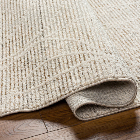 Surya Rudy Rdy-2303 Gray, Light Beige, Medium Gray, Cream, Medium Brown, Charcoal Rug.