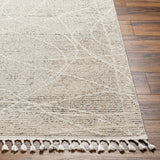 Surya Rudy Rdy-2303 Gray, Light Beige, Medium Gray, Cream, Medium Brown, Charcoal Rug.