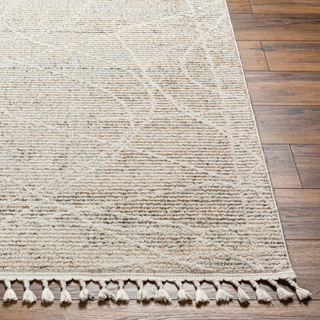 Surya Rudy Rdy-2303 Gray, Light Beige, Medium Gray, Cream, Medium Brown, Charcoal Rug.