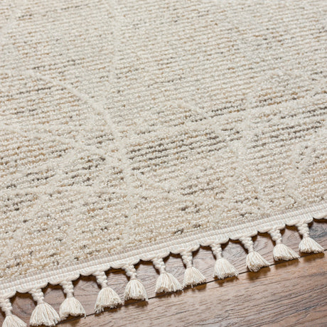 Surya Rudy Rdy-2303 Gray, Light Beige, Medium Gray, Cream, Medium Brown, Charcoal Rug.