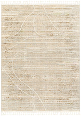 Surya Rudy Rdy-2304 Gray, Light Beige, Cream, Medium Gray, Medium Brown Rug.