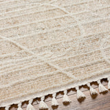 Surya Rudy Rdy-2304 Gray, Light Beige, Cream, Medium Gray, Medium Brown Rug.