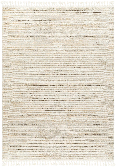 Surya Rudy Rdy-2305 Gray, Cream, Light Beige, Medium Gray, Ivory, Charcoal Rug.