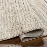 Surya Rudy Rdy-2305 Gray, Cream, Light Beige, Medium Gray, Ivory, Charcoal Rug.