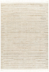 Surya Rudy Rdy-2306 Gray, Cream, Light Beige, Medium Gray, Ivory, Medium Brown Rug.