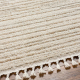 Surya Rudy Rdy-2306 Gray, Cream, Light Beige, Medium Gray, Ivory, Medium Brown Rug.