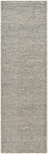 Surya Reika Rek-2304 Ash, Light Grey, Pearl, Metallic - Silver Rug.