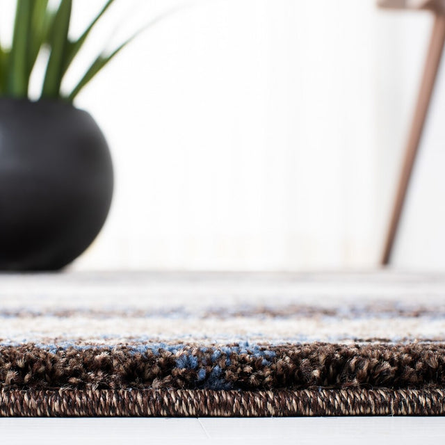 Safavieh Retro Ret2138-1165 Cream / Blue Rugs