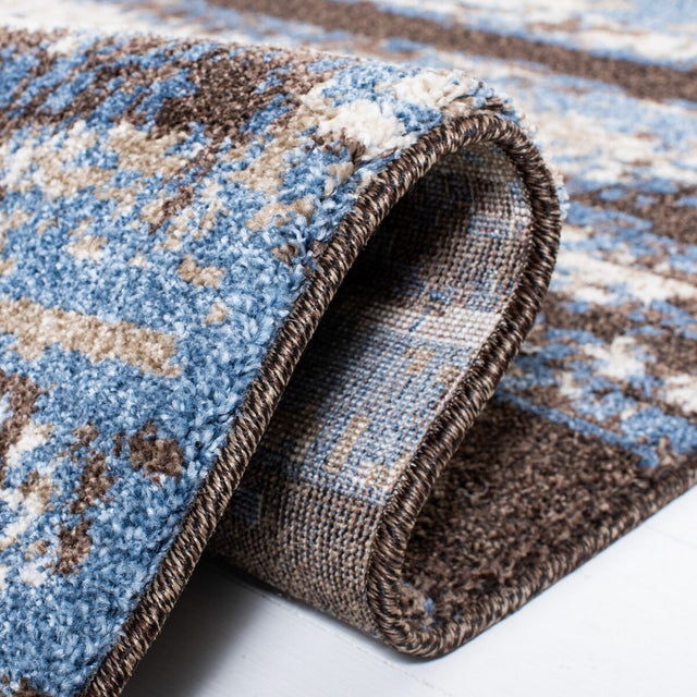 Safavieh Retro Ret2138-1165 Cream / Blue Rugs