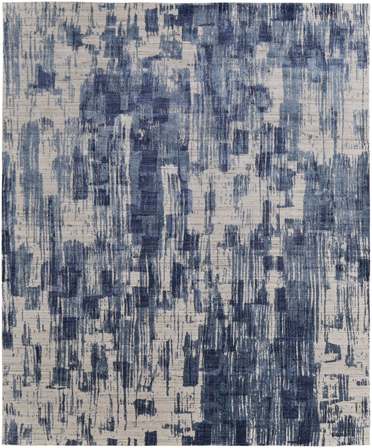 Feizy Eastfield Eas69Agf Blue/Ivory Area Rug