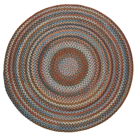 Rhody Rug Astoria AS22 Greengrass Braided Rug - Round