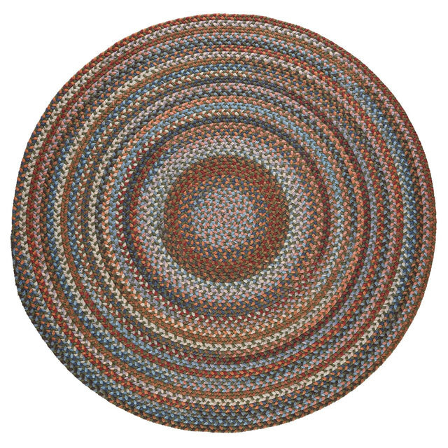 Rhody Rug Astoria AS22 Greengrass Braided Rug - Round