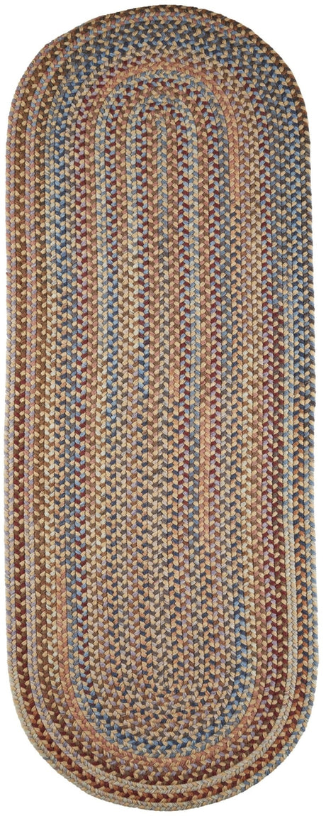 Rhody Rug Astoria AS52 Wheat Field Braided Rug - Runner