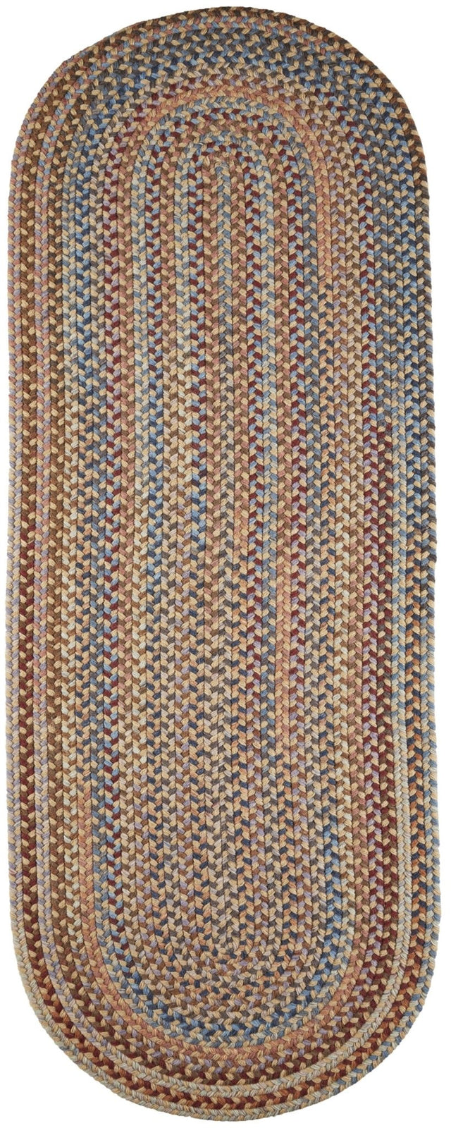 Rhody Rug Astoria AS52 Wheat Field Braided Rug - Runner