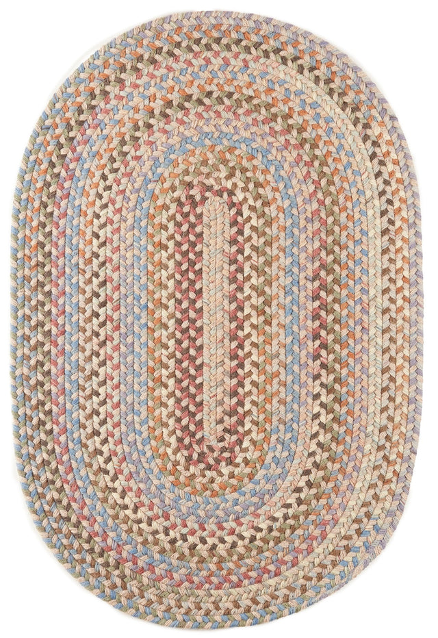 Rhody Rug Bar Harbor BH57 Butterfield Braided Rug - Oval
