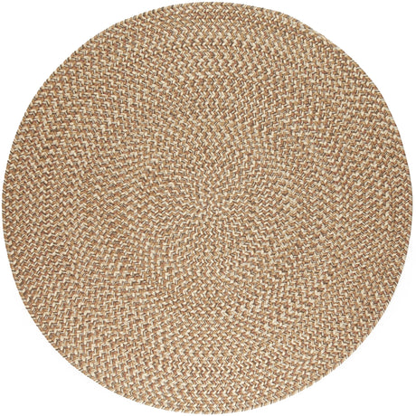 Rhody Rug Camden CD56 Natural Braided Rug - Round