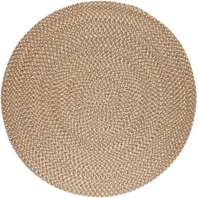 Rhody Rug Camden CD56 Natural Braided Rug - Round